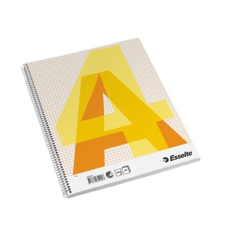 Esselte spirálfüzet, A4, kockás, 70 lap (E75821) Esselte spirálfüzet, A4, kockás, 70 lap (E75821)