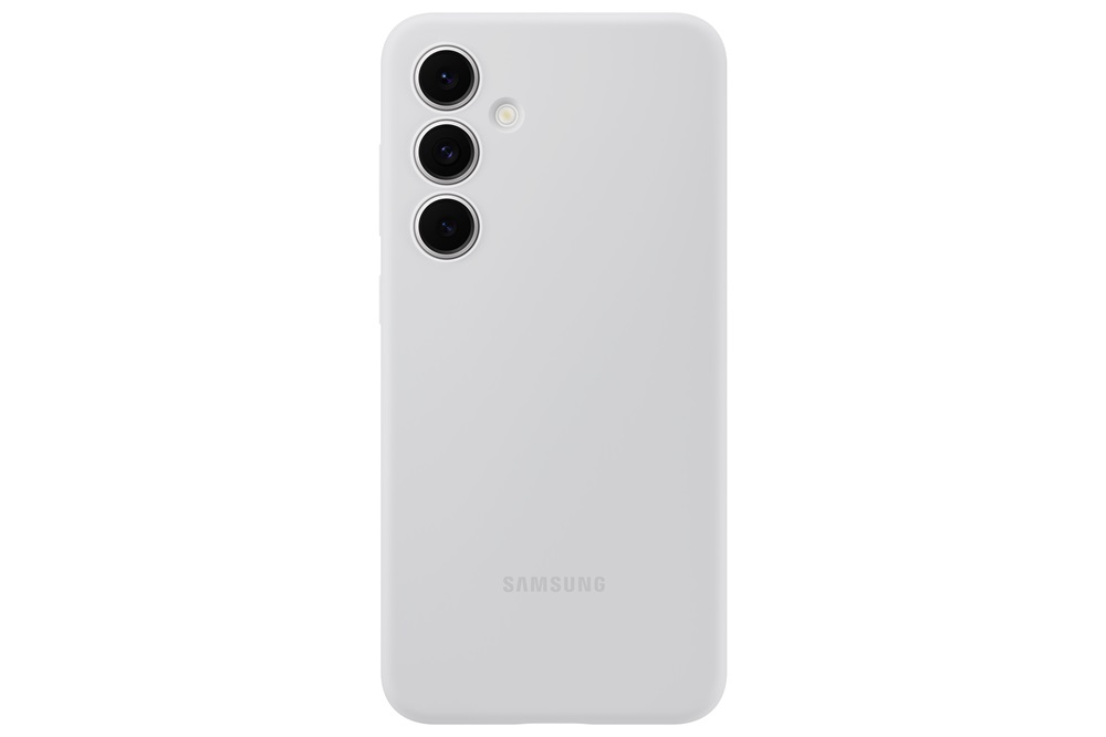 Samsung Galaxy S24 FE szilikon tok szürke