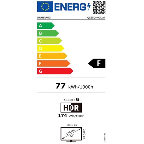Samsung QE55QN90DATXXH UHD QLED SMART Televízió