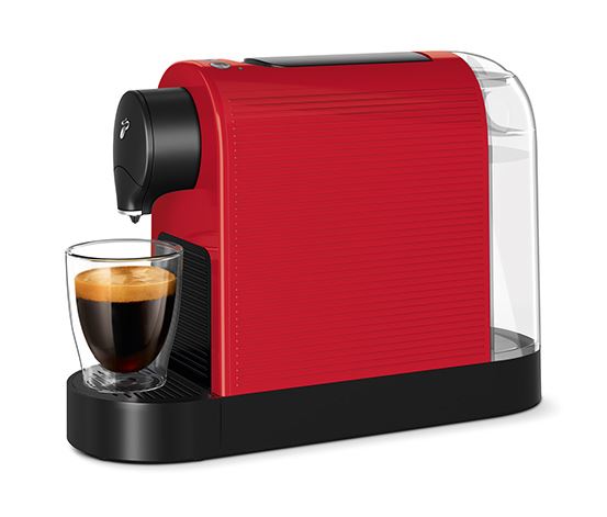 Tchibo Cafissimo Pure+ kapszulás kávéfőzőgép piros