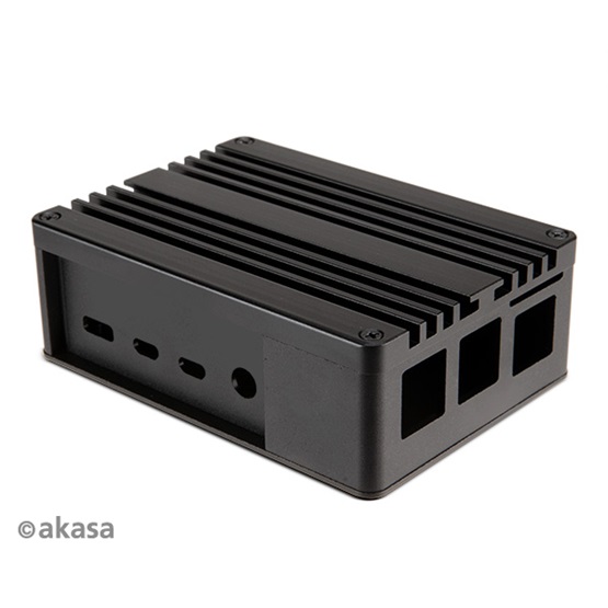  Akasa A-RA08-M2B Pi-4  passzív Raspberry Pi   Számítógépház 
