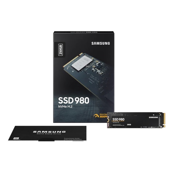 250GB Samsung 980 M.2 SSD meghajtó MZ-V8V250BW 250GB Samsung 980 M.2 SSD meghajtó MZ-V8V250BW