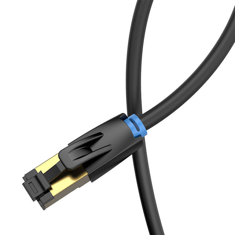 Category 8 SFTP Network Cable Vention IKABD 0.5m Black Category 8 SFTP Network Cable Vention IKABD 0.5m Black