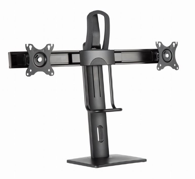 Gembird MS-D2-01 asztali dupla monitortartó konzol 27"  