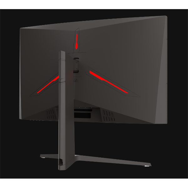 SHARK GAMING Monitor 27" - SG27-FHD240C (VA, FHD, 240Hz, 300cd/m2, 1ms, 2xHDMI, 2xDP, Ívelt)