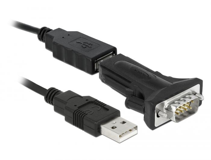 Delock USB 2.0 Type-A - 1 x Serial RS-422/485 DB9 adapter (66286) Delock USB 2.0 Type-A - 1 x Serial RS-422/485 DB9 adapter (66286)