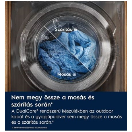 Electrolux EW7W4492E  Gőz funkcióval mosó-szárítógép