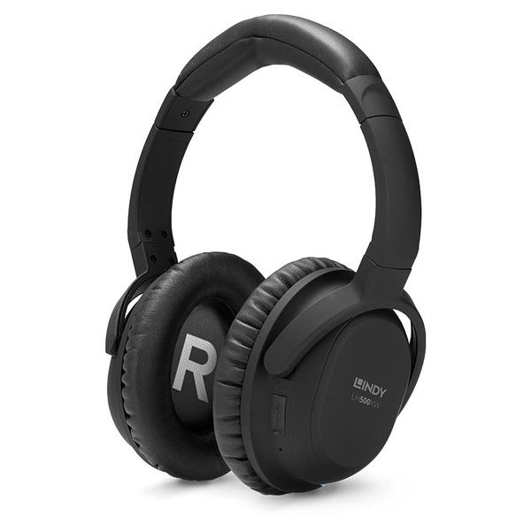 Lindy LH500XW Bluetooth fejhallgató fekete (73201)