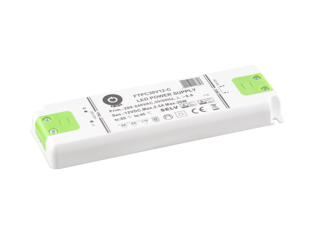 POS Power FTPC30V24-C 24V/1.25A 30W IP20 LED tápegység POS Power FTPC30V24-C 24V/1.25A 30W IP20 LED tápegység