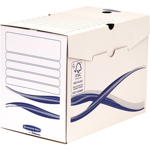 Fellowes Bankers Box Basic archiváló doboz A4, 200mm, 10db (4460403)