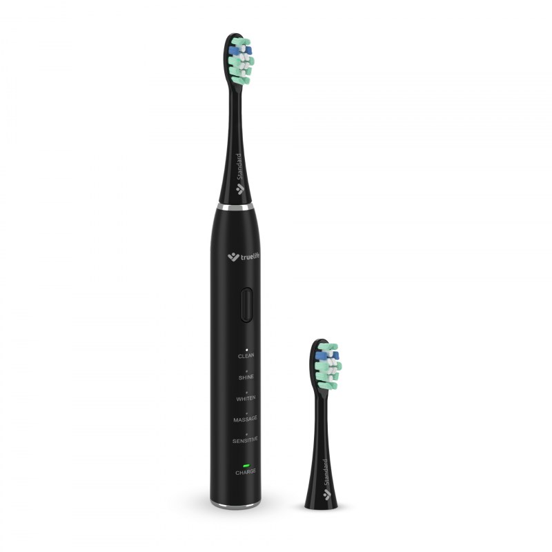 TrueLife SonicBrush Clean30 Black Elektromos fogkefe Fekete