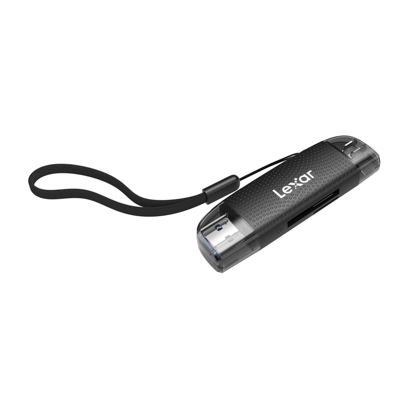 Lexar LRW310X Dual USB-A/C micro SD, SD USB 3.1 memóriakártya-olvasó