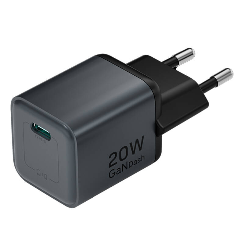 GaN Vention USB-C 20W-os töltő Szürke 