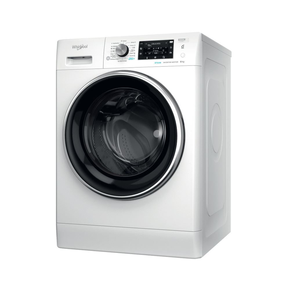 Whirlpool FFD 8489 BCV EE Elöltöltős mosógép – 8 kg, 1350 ford./perc, A Energiaosztály, FreshCare+, 6. Érzék technológia