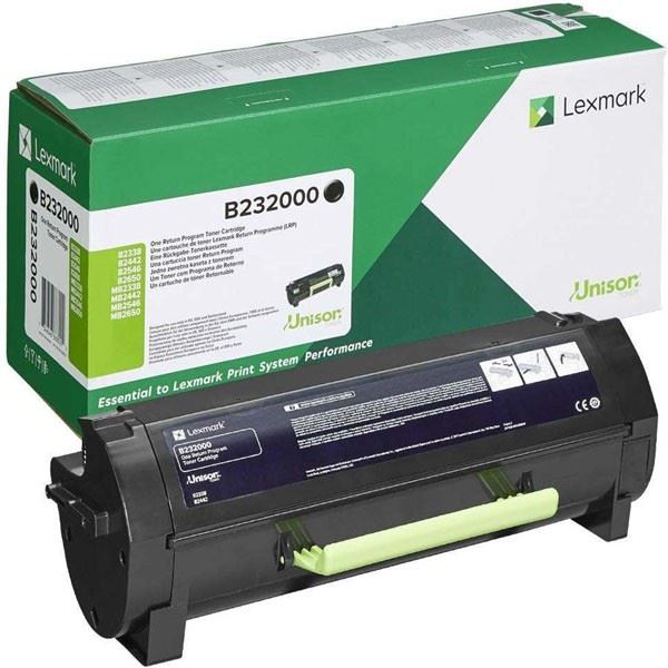 Lexmark B232000 toner fekete Lexmark B232000 toner fekete