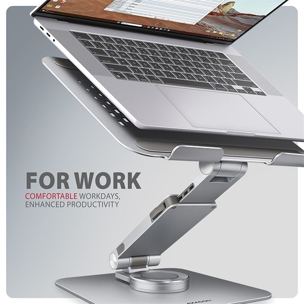 Axagon STND-LR ALU HQ 10"-17,3" laptop állvány Axagon STND-LR ALU HQ 10"-17,3" laptop állvány
