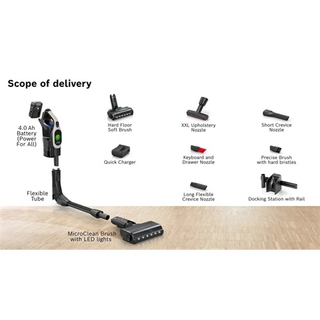 Bosch BBS1041GQC Álló porszívó Bosch BBS1041GQC Álló porszívó