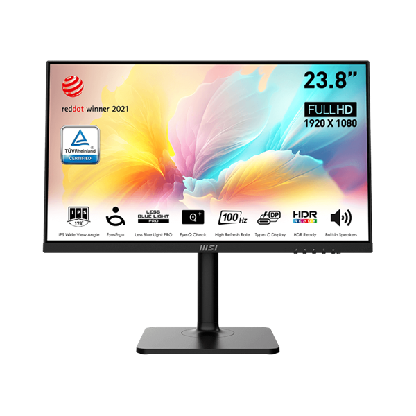 MSI Business Modern MD2412P 23,8" FHD IPS 100Hz Monitor MSI Business Modern MD2412P 23,8" FHD IPS 100Hz Monitor