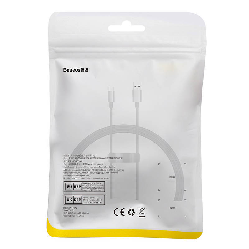 Cable USB do USB-C Baseus Superior100W 1m (black) Cable USB do USB-C Baseus Superior100W 1m (black)