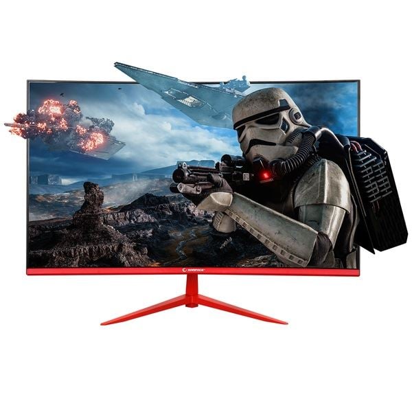 Rampage BLAZE BL27R165C 27" ívelt LCD monitor fekete 