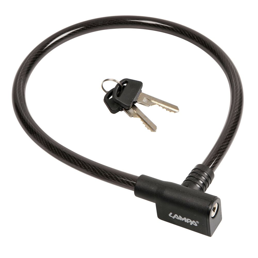 Lampa motoros kábelzár, lakat 12mm/65cm (0193721)