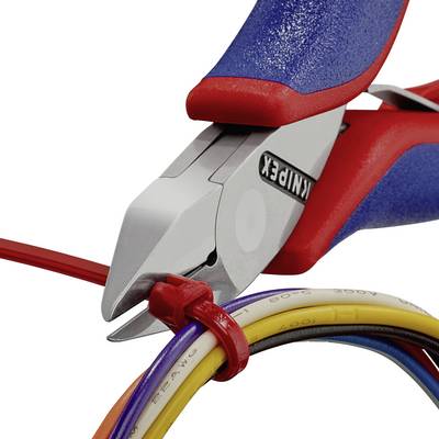Elektronikai oldalcsípőfogó, lágy/közepes huzal max.: O 1,3/0,8 mm, Knipex 77 42 115 Elektronikai oldalcsípőfogó, lágy/közepes huzal max.: O 1,3/0,8 mm, Knipex 77 42 115
