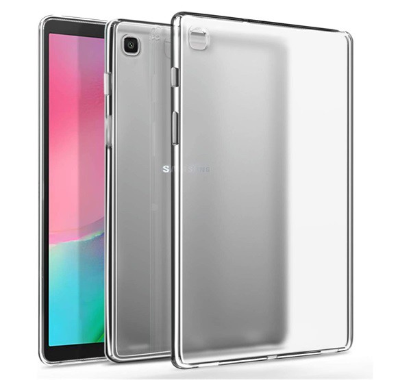 Szilikon telefonvédő (közepesen ütésálló) ÁTLÁTSZÓ [Samsung Galaxy Tab A7 10.4 (2020) LTE SM-T505]
