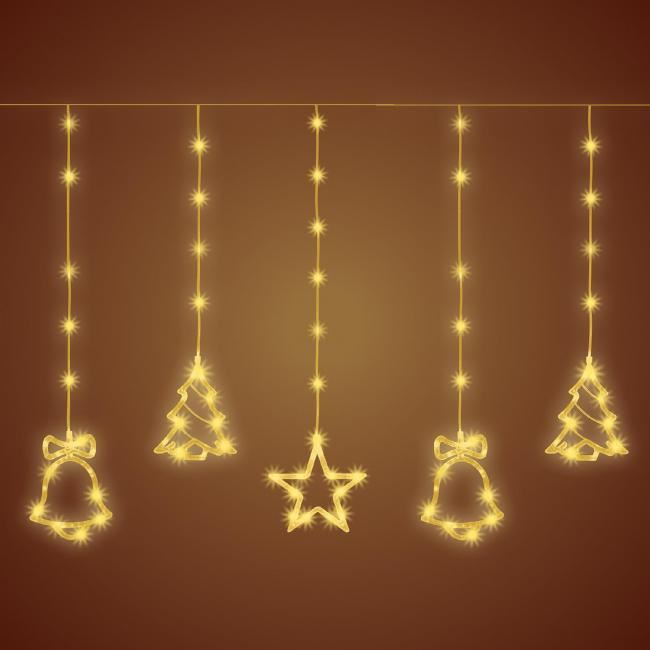 Somogyi KAF 11/WW Micro-LED-es figurás fényfüggöny Somogyi KAF 11/WW Micro-LED-es figurás fényfüggöny