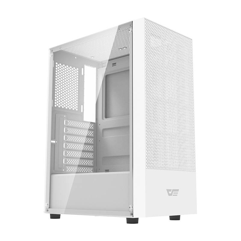 DarkFlash A290 táp nélküli ablakos ház fehér