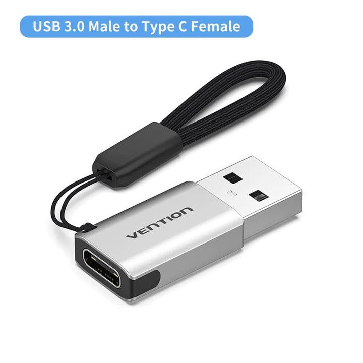 Vention USB-A 3.0 -> USB-C anya adapter (CDPH0) Vention USB-A 3.0 -> USB-C anya adapter (CDPH0)