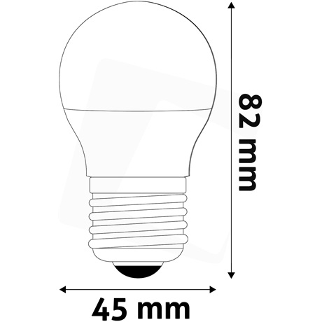 Avide ABMG27NW-2.5W LED GLOBE IZZÓ MINI G45 2.5W E27 NW 4000K Avide ABMG27NW-2.5W LED GLOBE IZZÓ MINI G45 2.5W E27 NW 4000K