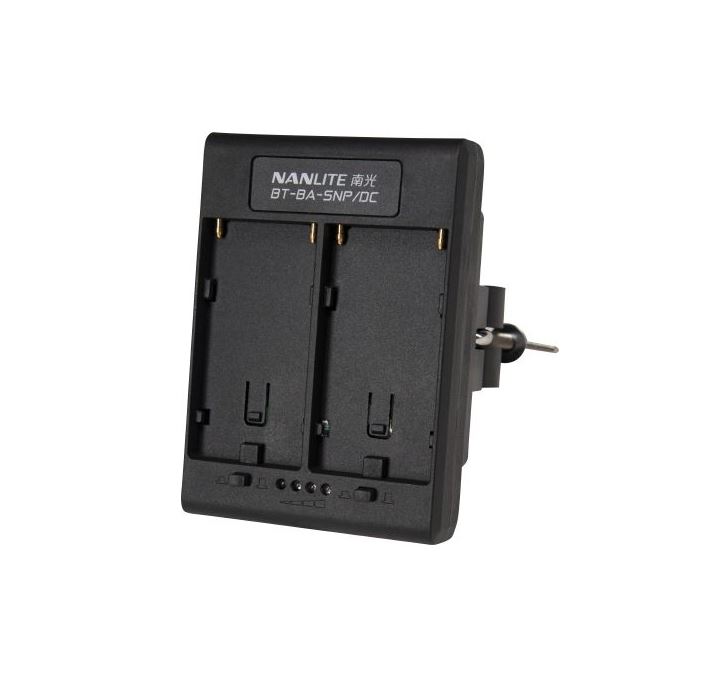 Nanlite BT-BA-SNP/DC Sony NP akku adapter DC csatlakozóval Nanlite BT-BA-SNP/DC Sony NP akku adapter DC csatlakozóval