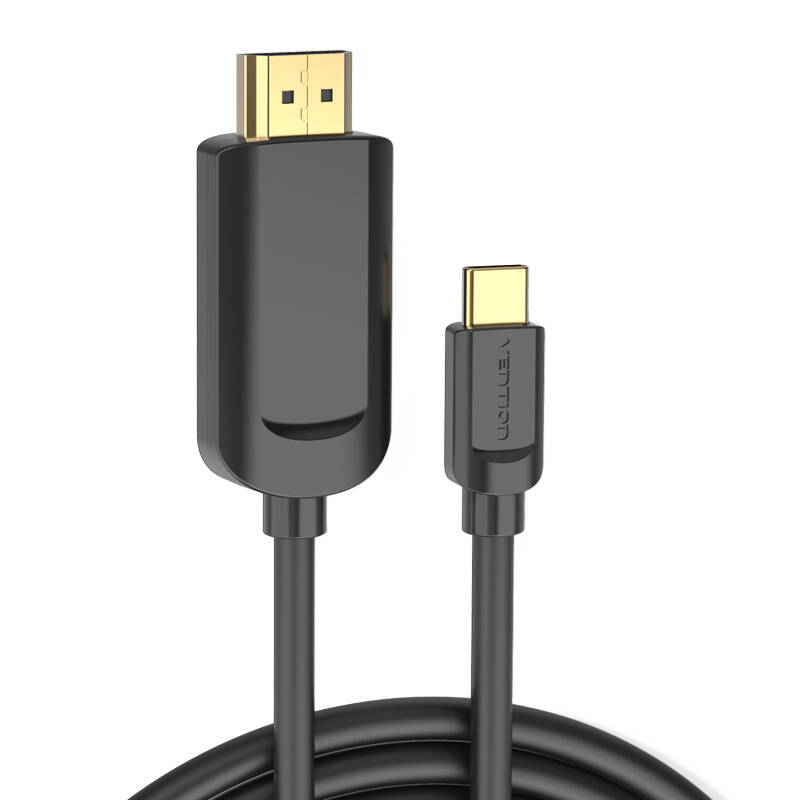 USB-C to HDMI, Vention CGUBG, 1,5m (black)