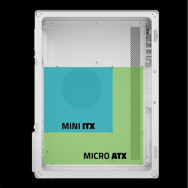 Advance OPTIMA White MicroATX USB2.0+USB3.0 Számítógépház   Fehér