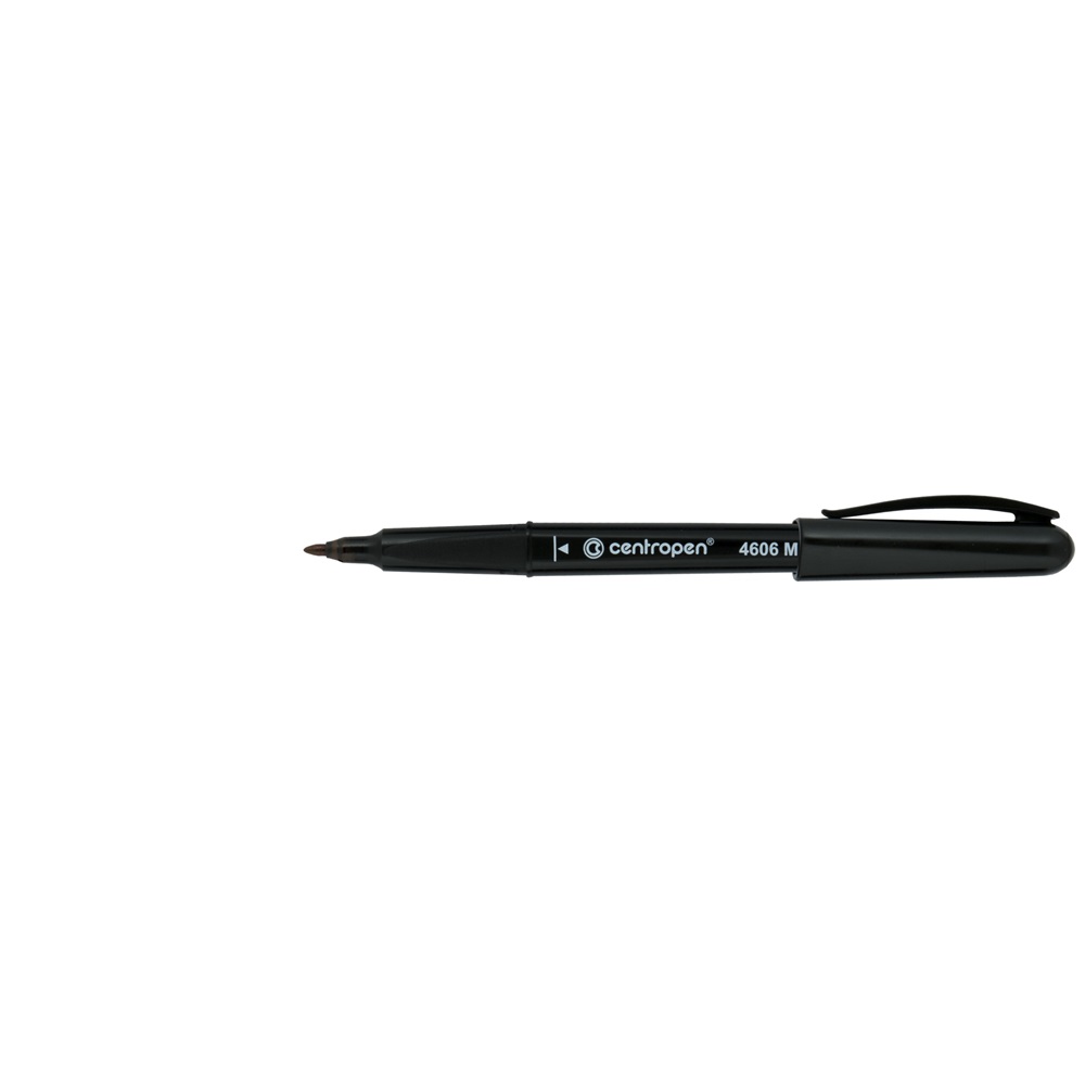 Centropen Alkoholos marker 1mm, CD/DVD Liner M  4606 fekete (KA-646060112)