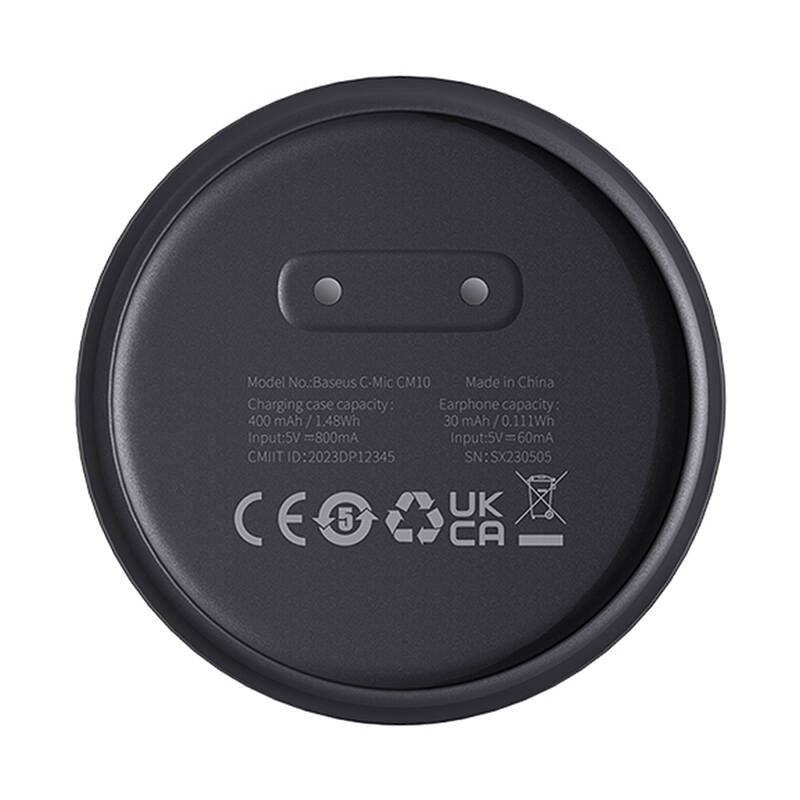 Smart wireless earpiece Baseus  CM10 (black)