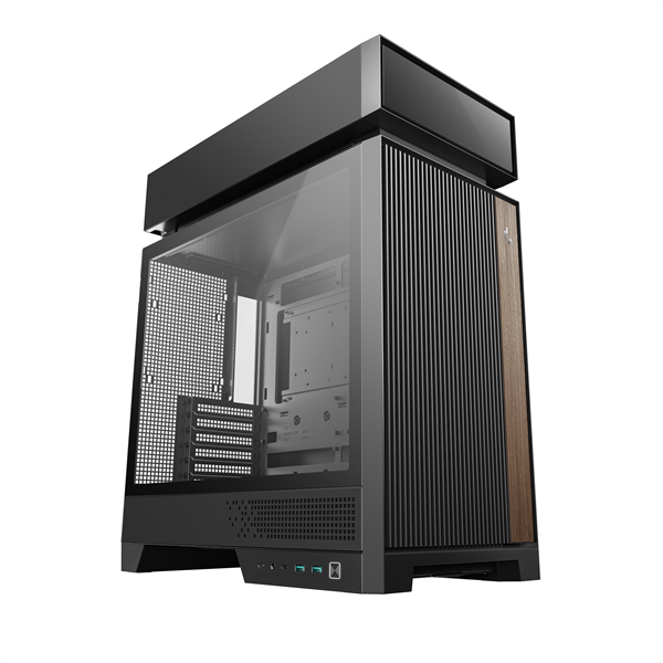 DeepCool  CL660 2x120mm A-RGB  ATX Számítógépház  Fekete