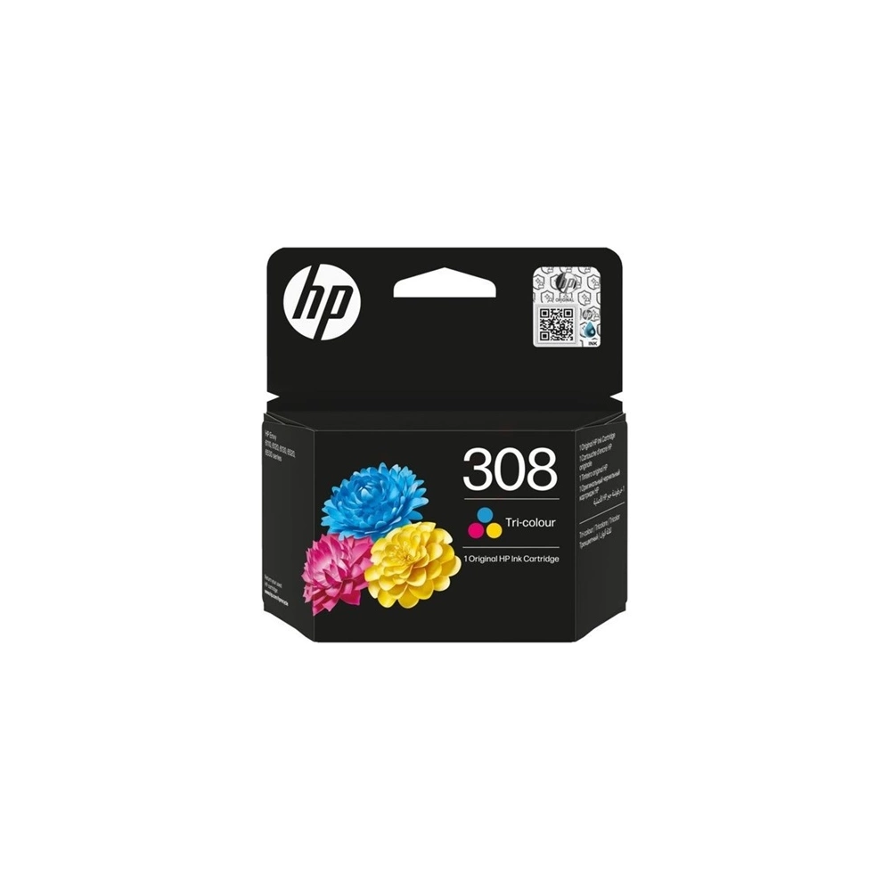 HP 308 Háromszínű  tintapatron Eredeti
