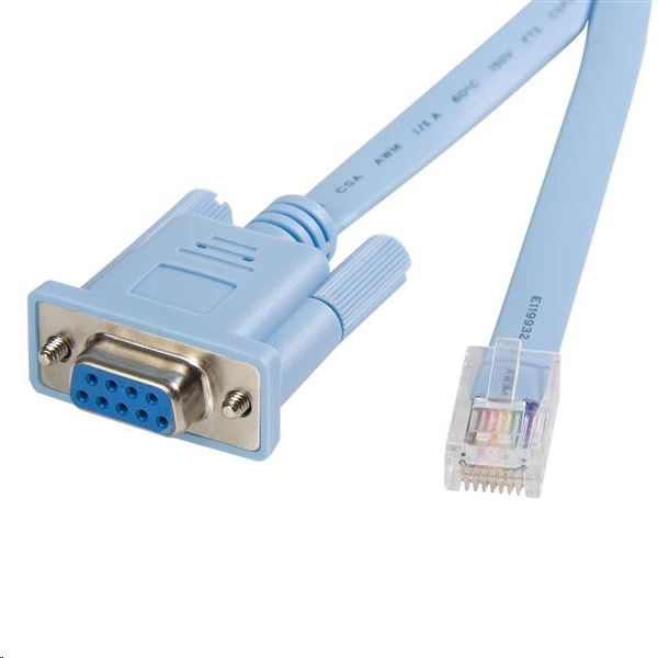 StarTech.com RJ45 -> Soros kábel (DB9CONCABL6) StarTech.com RJ45 -> Soros kábel (DB9CONCABL6)