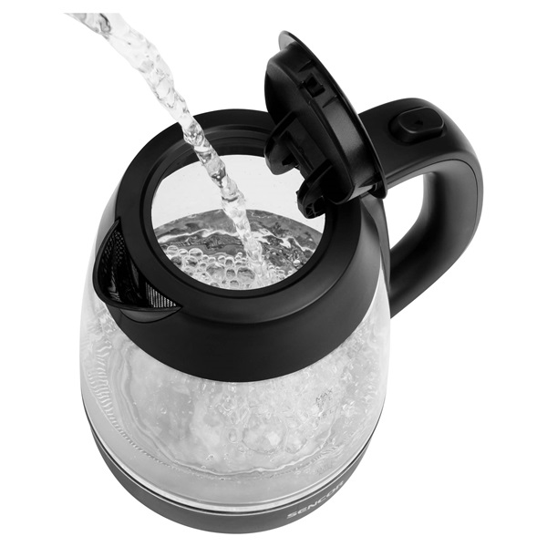 Sencor SWK 7301BK 1,7l üveg fekete vízforraló Sencor SWK 7301BK 1,7l üveg fekete vízforraló