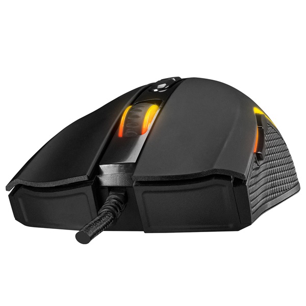 Rampage  SMX-R44 V2 Macro Egér Gamer  Fekete 