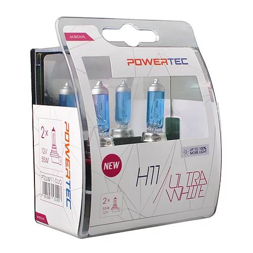 M-Tech PowerTec Ultra White H11 izzó pár (72531407) M-Tech PowerTec Ultra White H11 izzó pár (72531407)