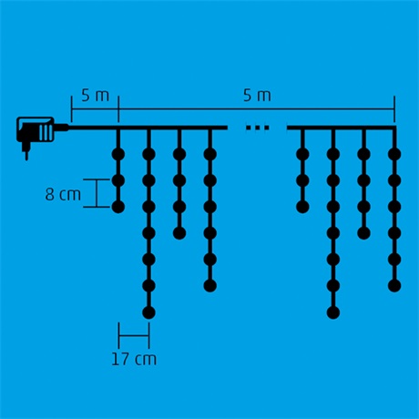 Home by Somogyi KKF 158/WH JÉGCSAP FÉNYFÜGGÖNY Home by Somogyi KKF 158/WH JÉGCSAP FÉNYFÜGGÖNY