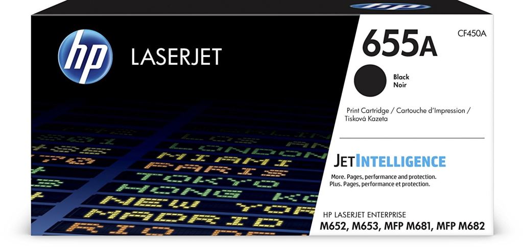 HP 655A LaserJet tonerkazetta fekete (CF450A) HP 655A LaserJet tonerkazetta fekete (CF450A)