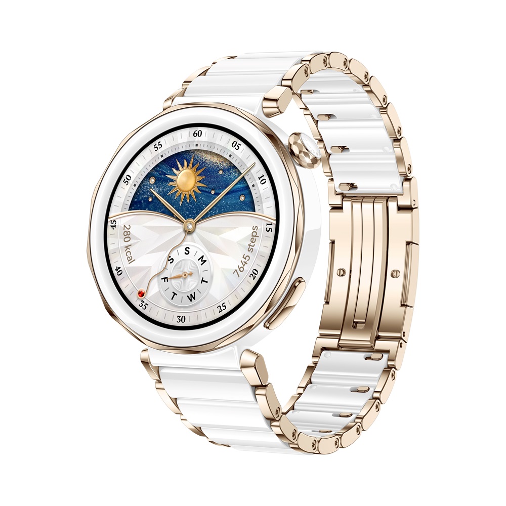 Huawei Watch GT 5 Pro  42mm Okosóra  Kerámia fehér