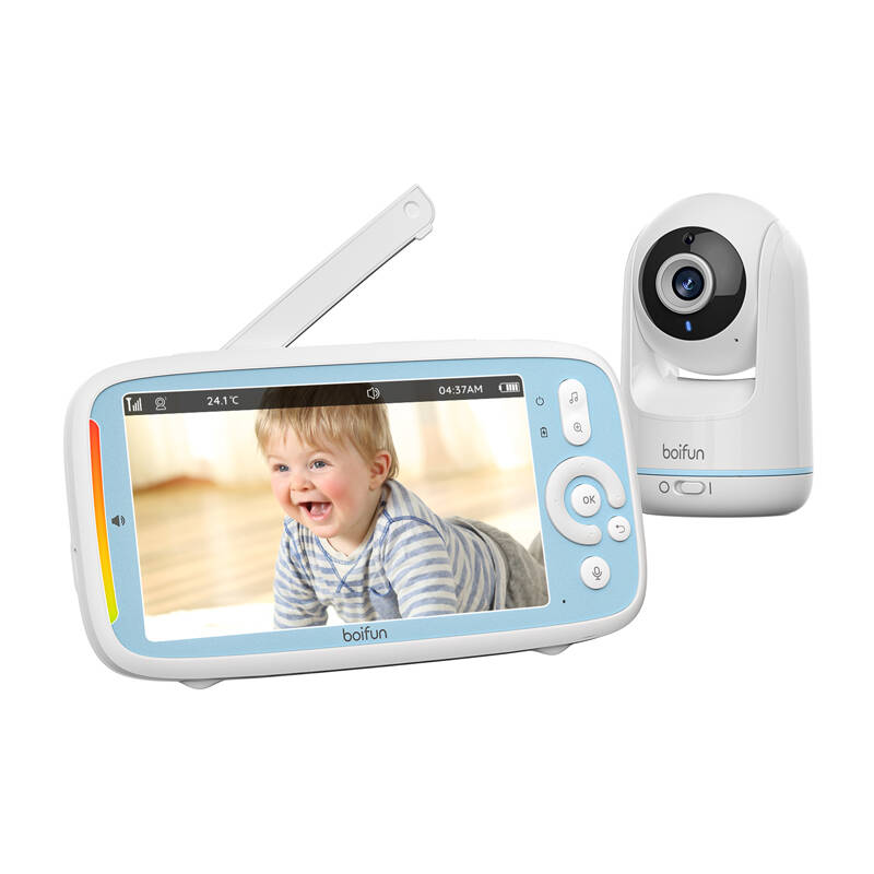 Boifun VB805 electronic rotating nanny with two-way audio