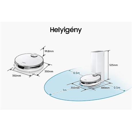 Samsung VR30T85513W/GE ROBOTPORSZÍVÓ