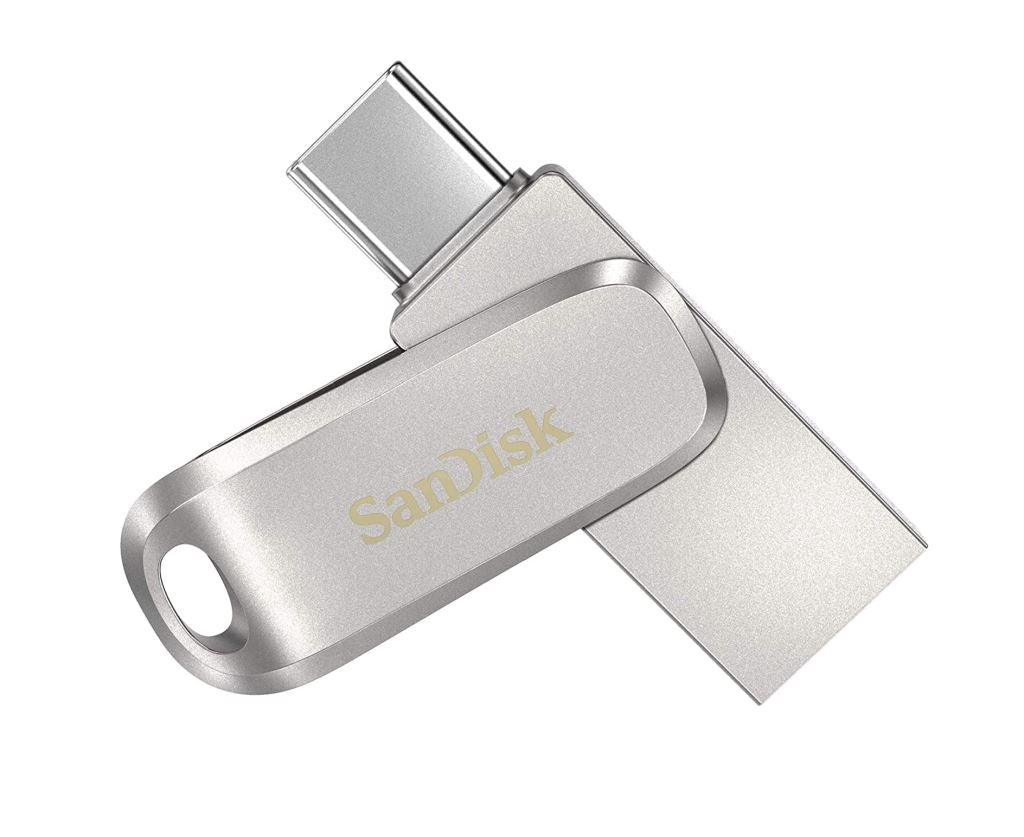 Pen Drive 1TB USB 3.1 Gen1 SanDisk Dual Drive Luxe ezüst (SDDDC4-1T00-G46 / 186467) Pen Drive 1TB USB 3.1 Gen1 SanDisk Dual Drive Luxe ezüst (SDDDC4-1T00-G46 / 186467)