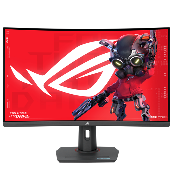 ASUS 31,5" ROG Strix XG32WCS QHD Fast VA 180Hz  fekete ívelt gamer monitor