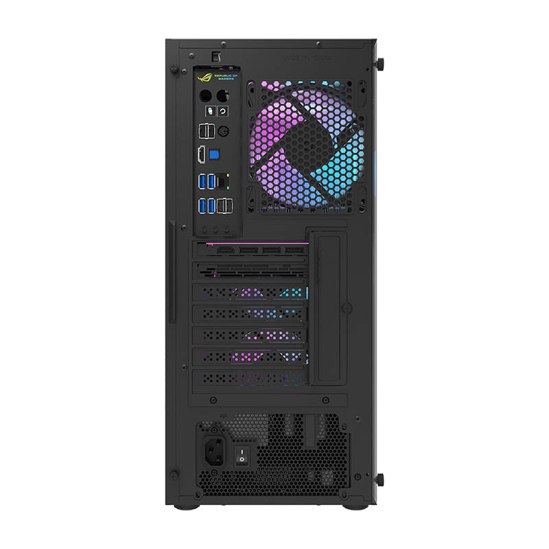 Computer case Darkflash DK351 + 4 fans (black)